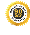 90 day money back guarantee badge