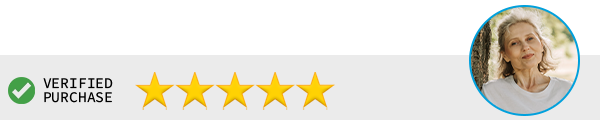 Verified purchase five star review
